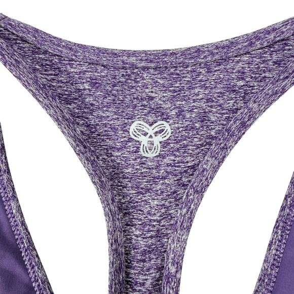 TNA Aritzia Action Tread Sports Bra Sz XS Heathered Purple - Picture 5 of 5